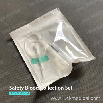 Safety Wing Needle With Pre-attached Holder